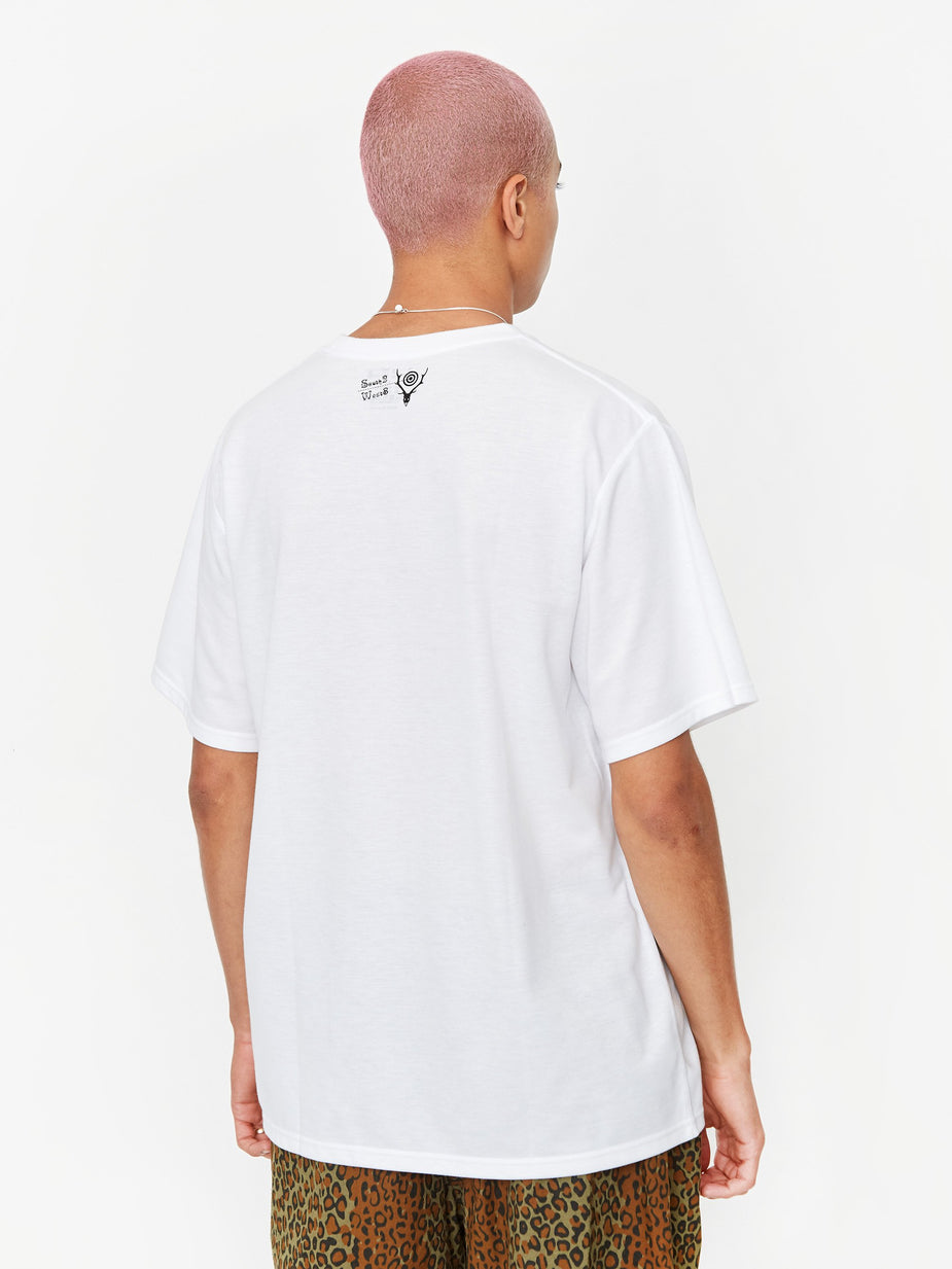 South2 West8 South2 West8 Crew Neck Shortsleeve T-Shirt - White - White