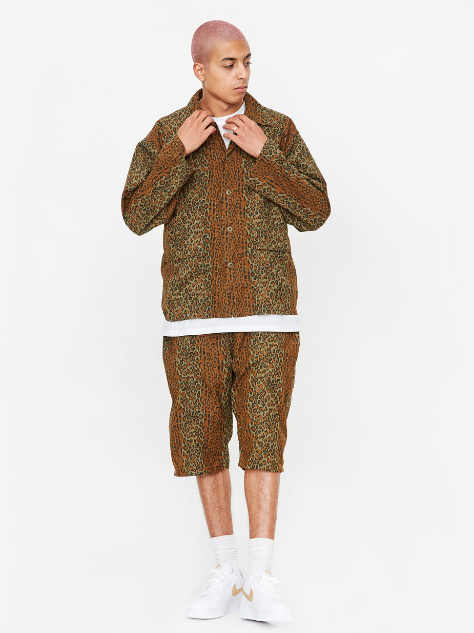 South2 West8 South2 West8 Hunting Shirt - Leopard - Animal Print