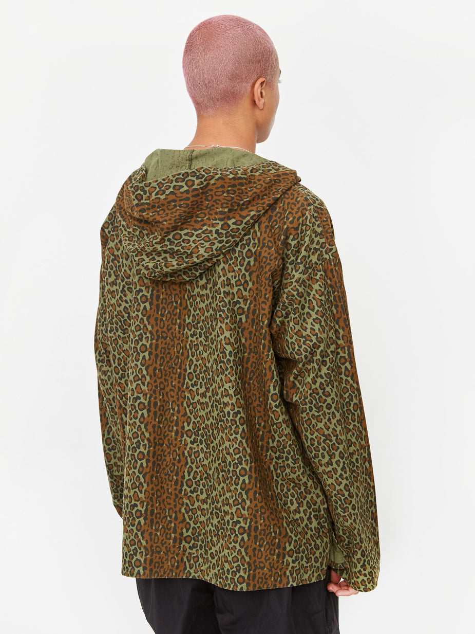 South2 West8 South2 West8 Mexican Parka - Leopard - Animal Print