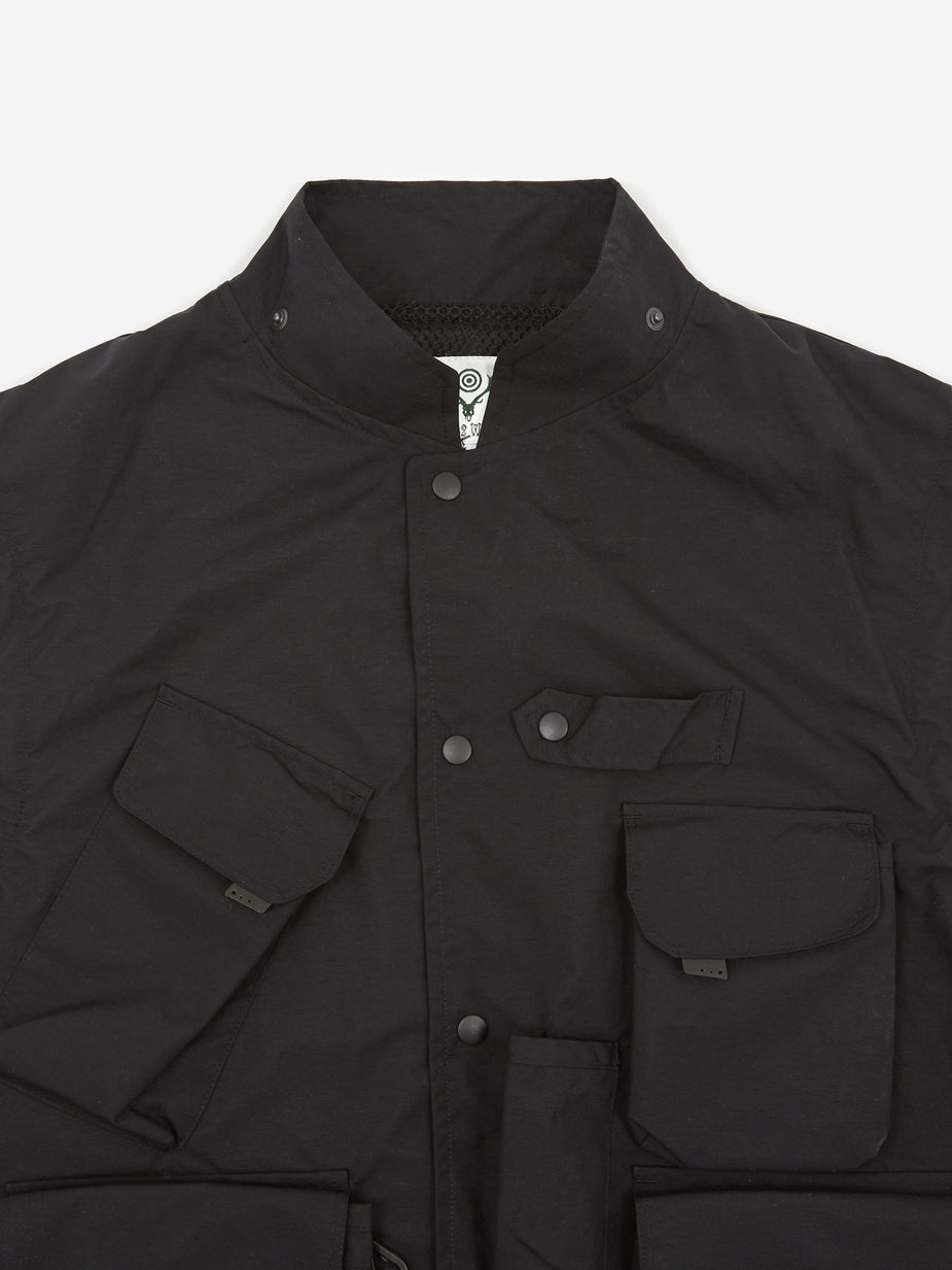 South2 West8 South2 West8 Tenkara Parka Coat - Black - Black