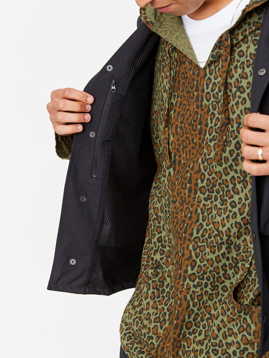 South2 West8 South2 West8 Tenkara Parka Coat - Black - Black