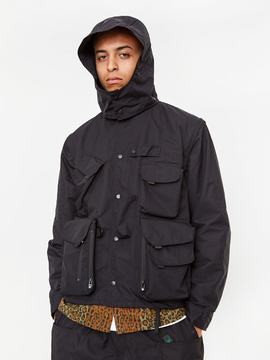 South2 West8 South2 West8 Tenkara Parka Coat - Black - Black
