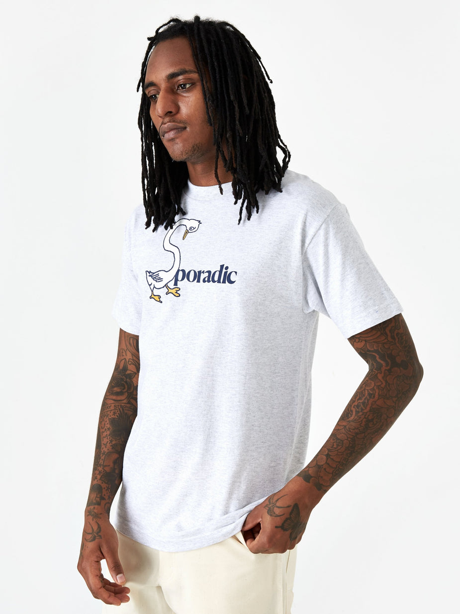 Sporadic Sporadic Goose Neck T-Shirt - Heather Grey - Grey