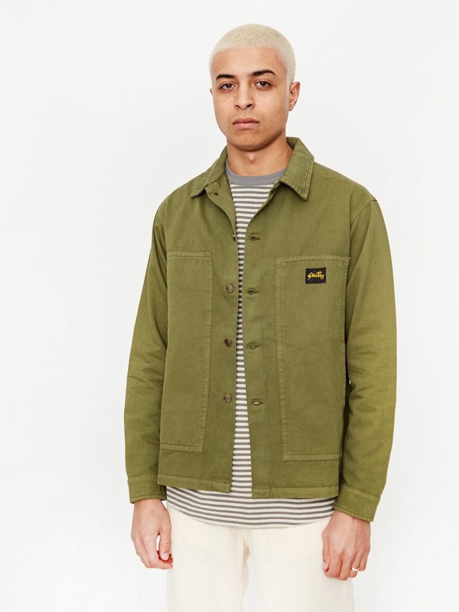 Stan Ray Stan Ray Box Jacket - Olive Overdye - Green