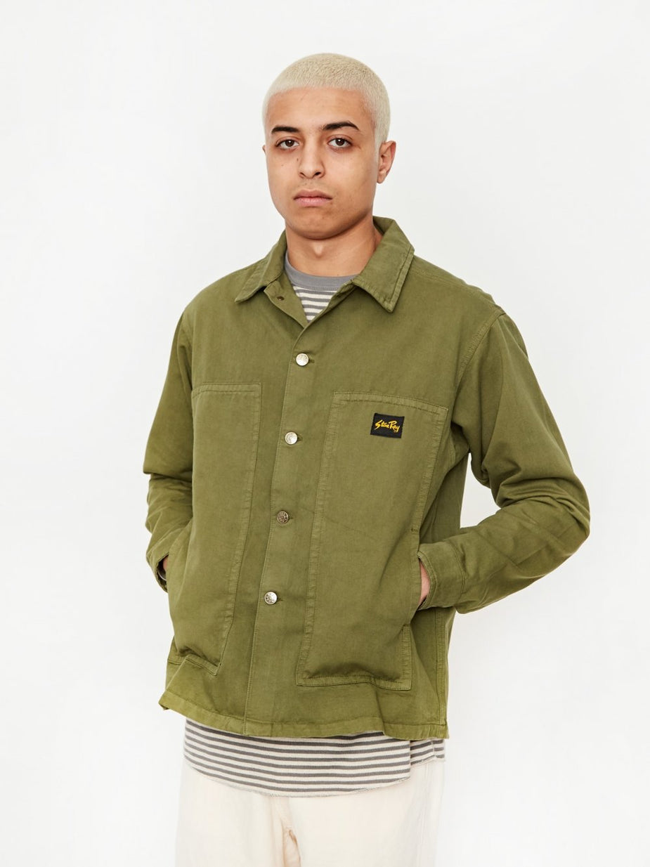 Stan Ray Stan Ray Box Jacket - Olive Overdye - Green