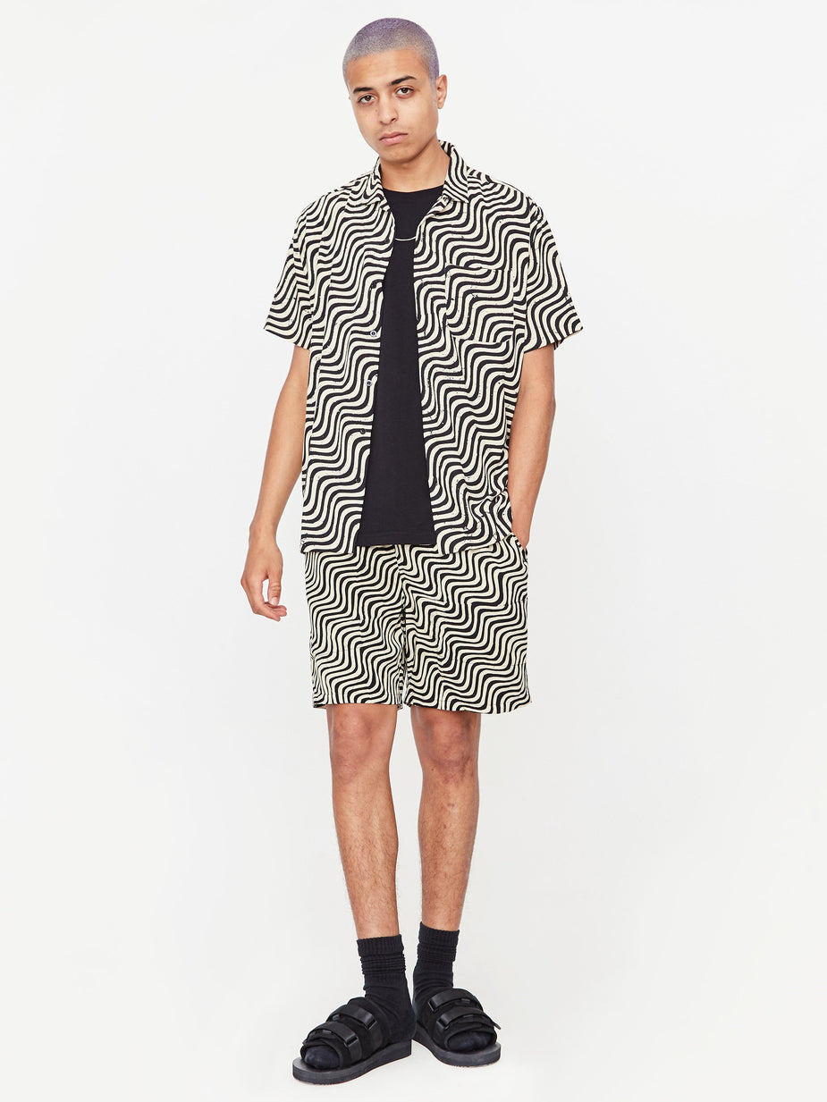 Stan Ray Stan Ray Printed Volley Short - Black/Natural - Black