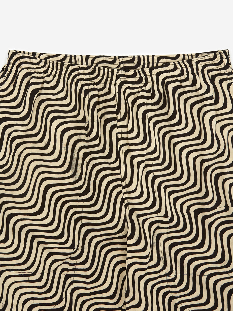 Stan Ray Stan Ray Printed Volley Short - Black/Natural - Black