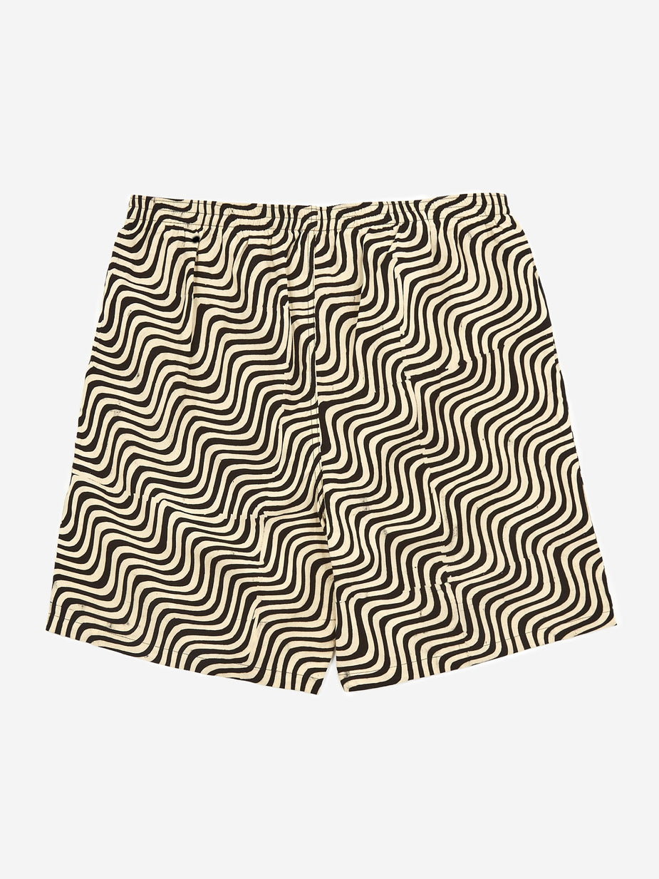 Stan Ray Stan Ray Printed Volley Short - Black/Natural - Black