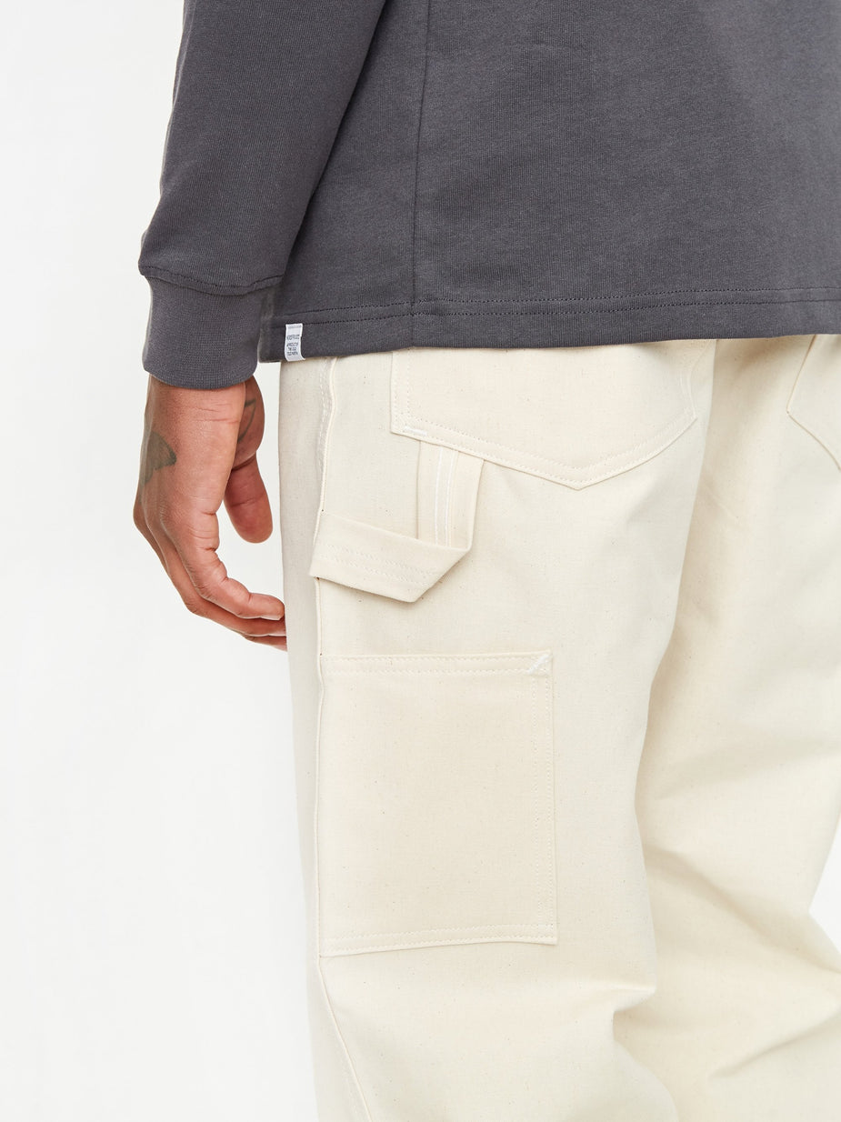 Stan Ray Stan Ray Single Front Painter Trousers - Natural - Neutrals
