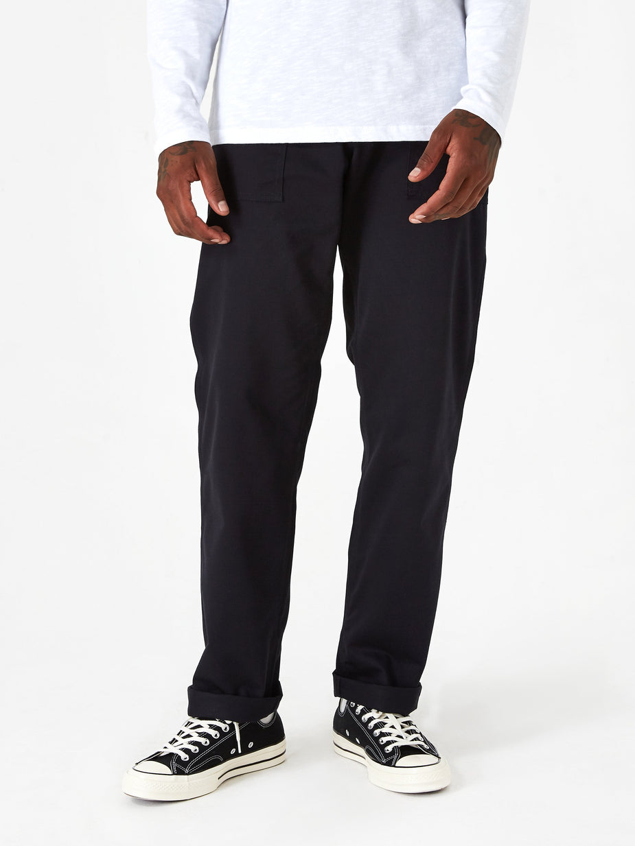 Stan Ray Stan Ray Taper Fit 4 Pocket Fatigue Trousers 8.5oz - Black - Black