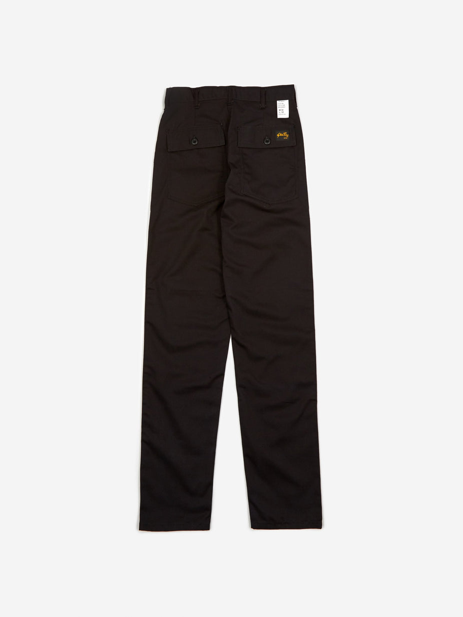 Stan Ray Stan Ray Taper Fit 4 Pocket Fatigue Trousers 8.5oz - Black - Black