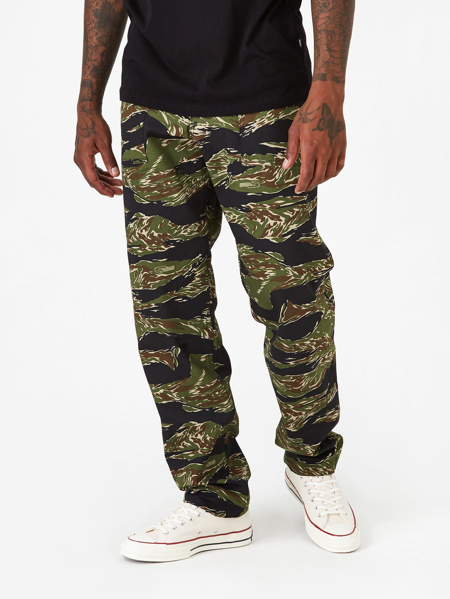 Stan Ray Stan Ray Taper Fit 4 Pocket Fatigue Trousers 8.5oz - Green - Green