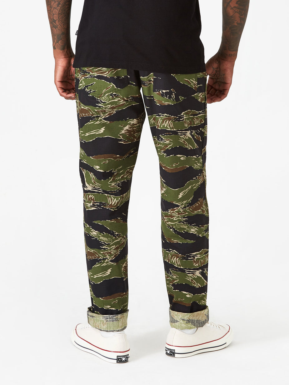 Stan Ray Stan Ray Taper Fit 4 Pocket Fatigue Trousers 8.5oz - Green - Green