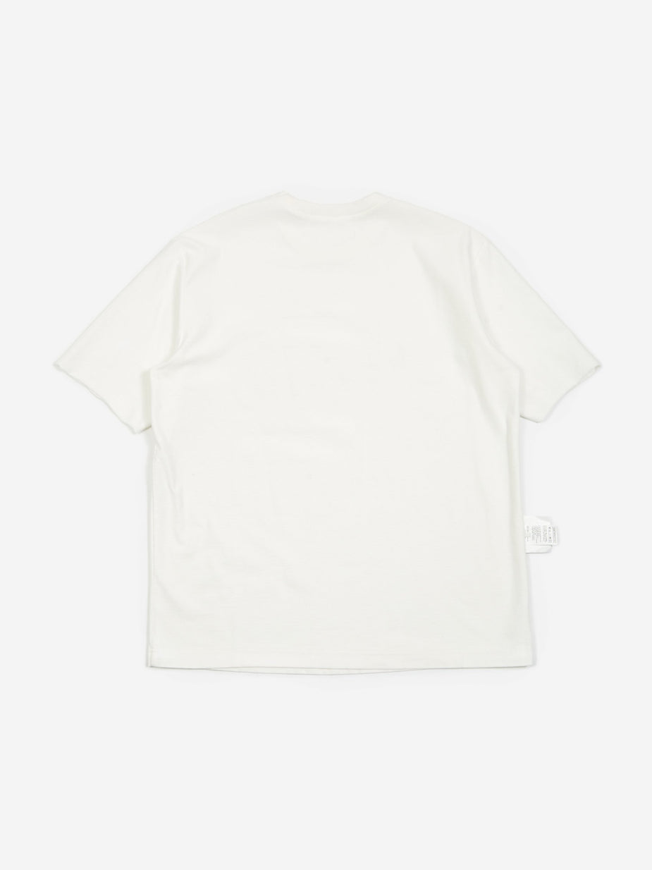 Stand Alone Stand Alone Big Logo Shortsleeve T-Shirt - White - White