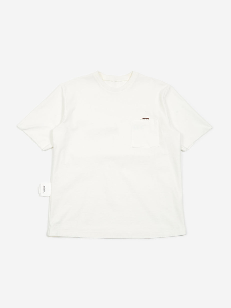 Stand Alone Stand Alone Big Logo Shortsleeve T-Shirt - White - White