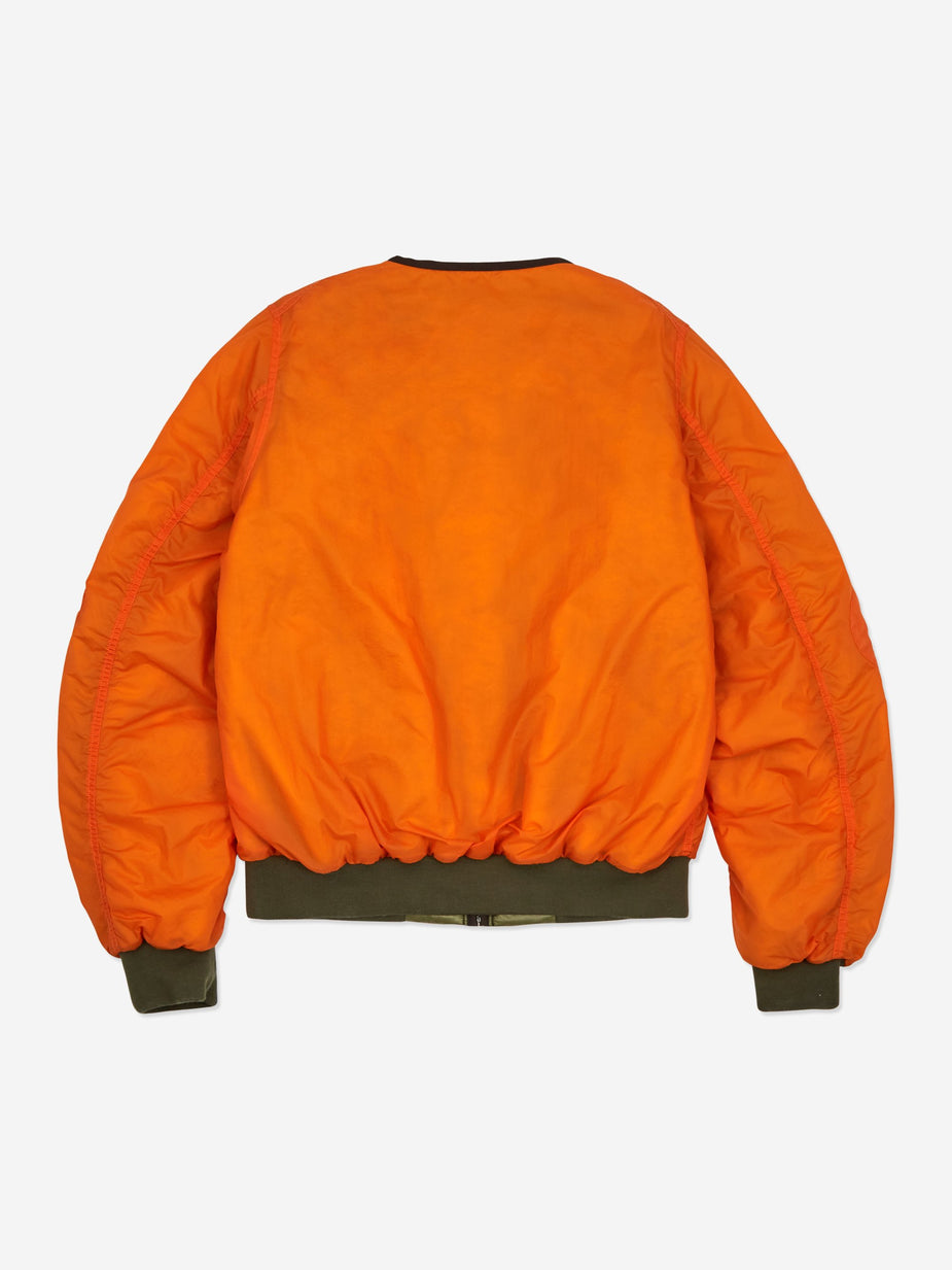 Stand Alone Stand Alone Bomber Jacket - Orange - Orange