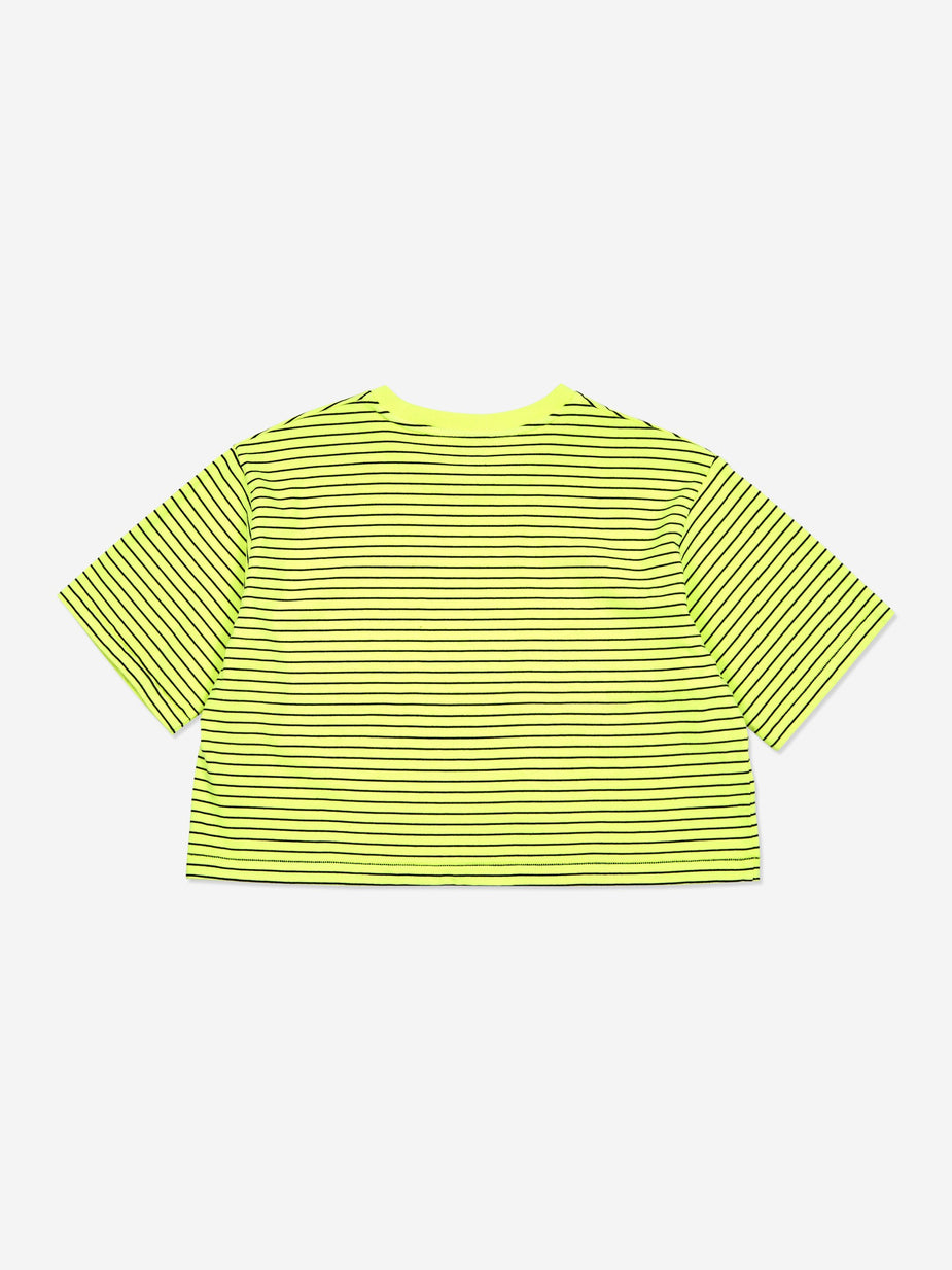 Stand Alone Stand Alone Boxy Shortsleeve T-Shirt - Neon Yellow - Yellow