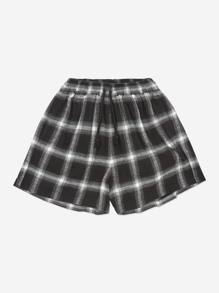 Stand Alone Stand Alone Check Short - Black - Black