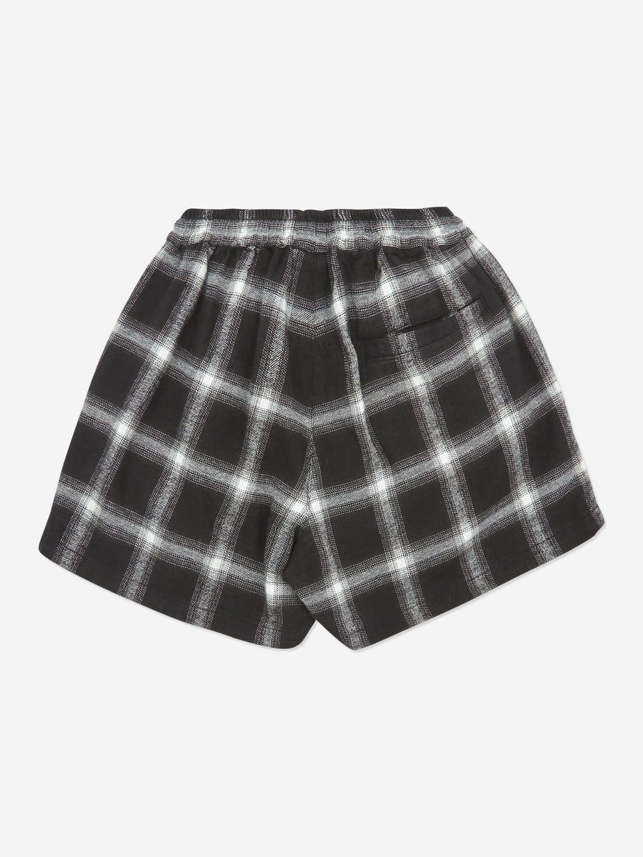 Stand Alone Stand Alone Check Short - Black - Black