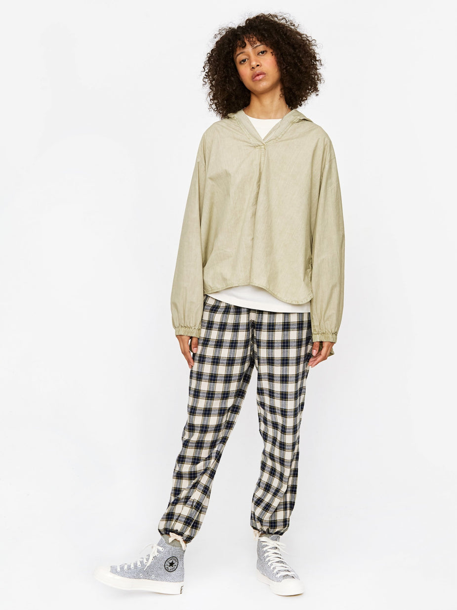 Stand Alone Stand Alone Check Trouser - Navy - Blue