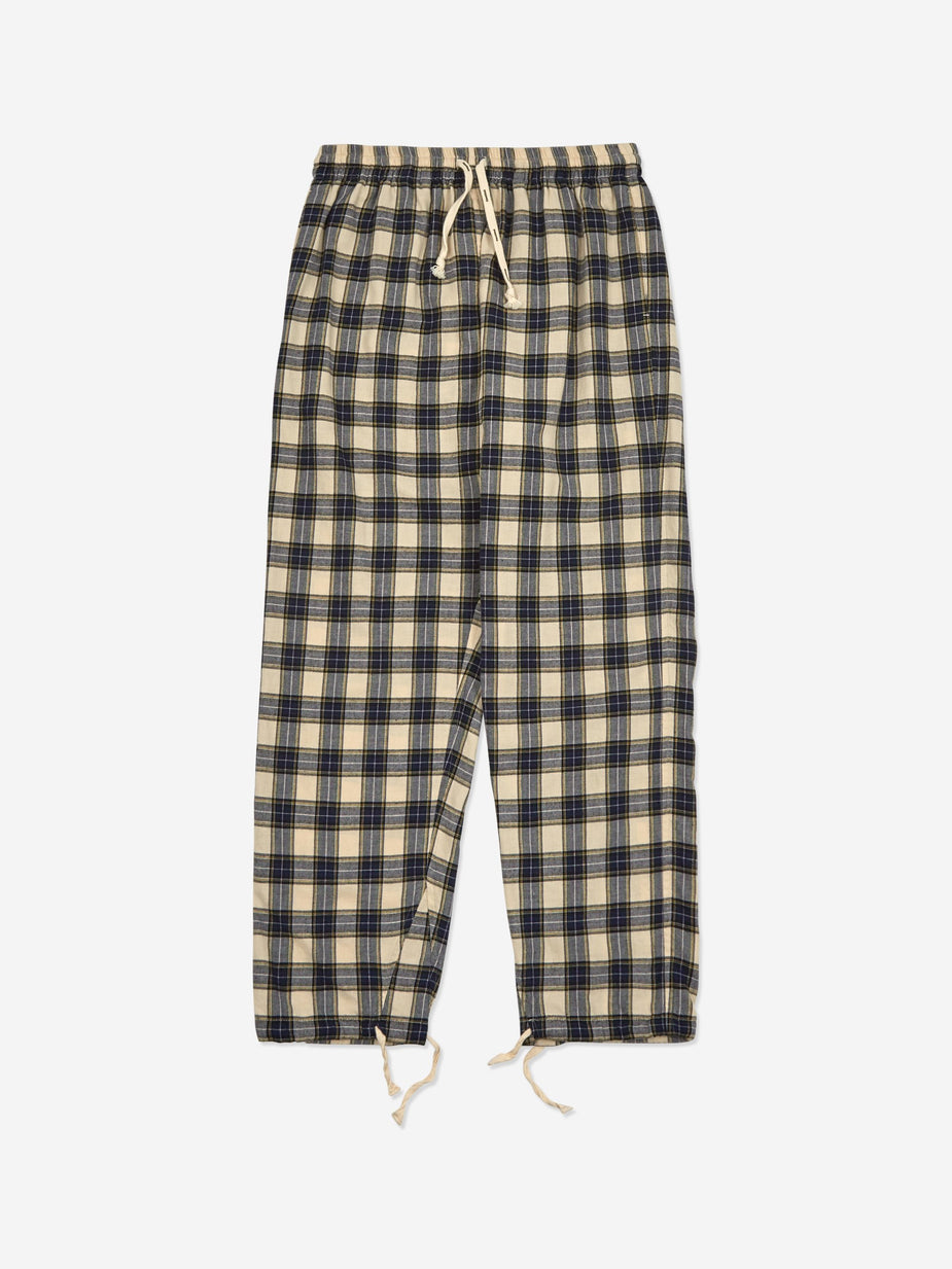 Stand Alone Stand Alone Check Trouser - Navy - Blue