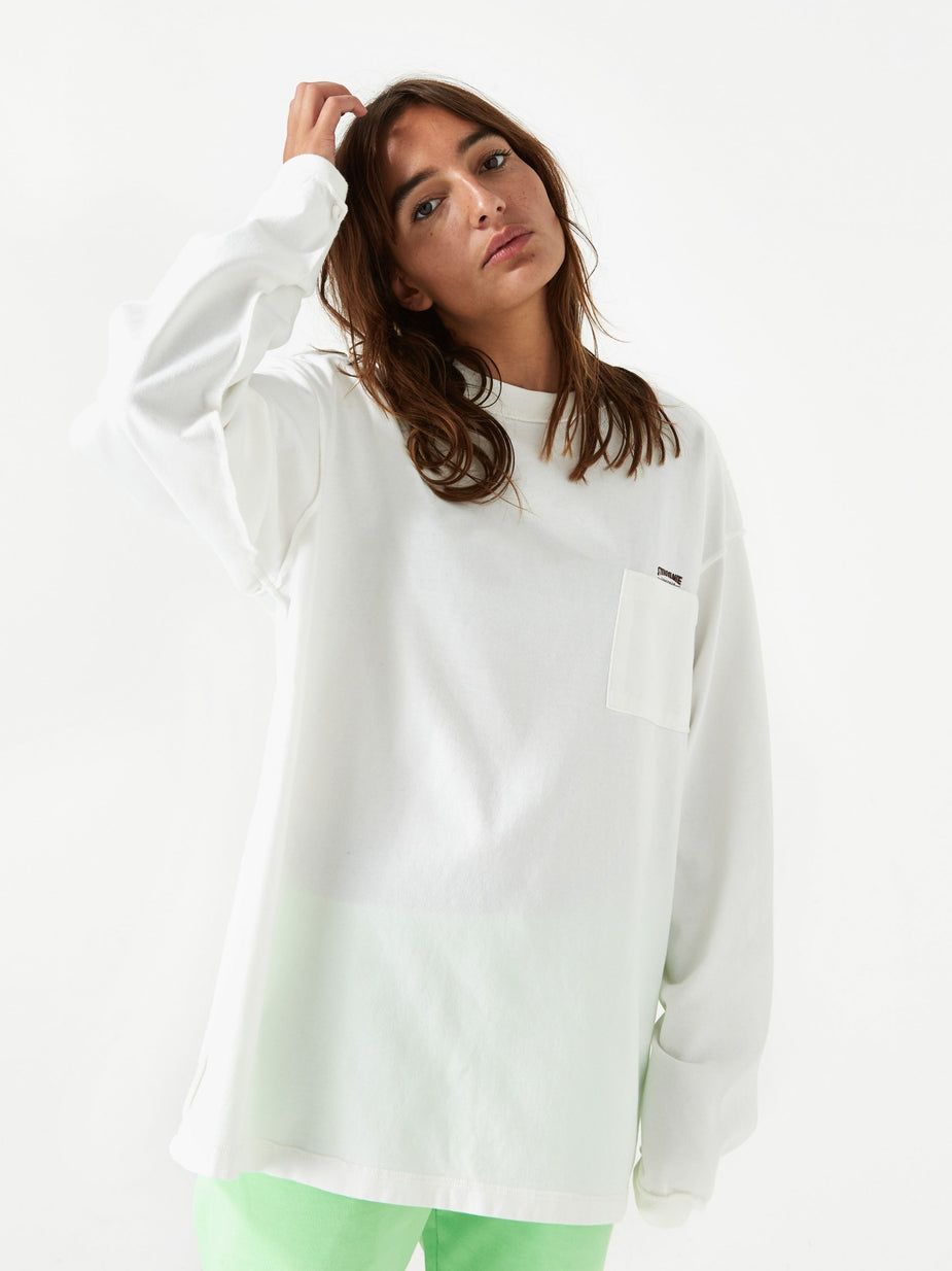 Stand Alone Stand Alone Longlseeve T-Shirt - White - White