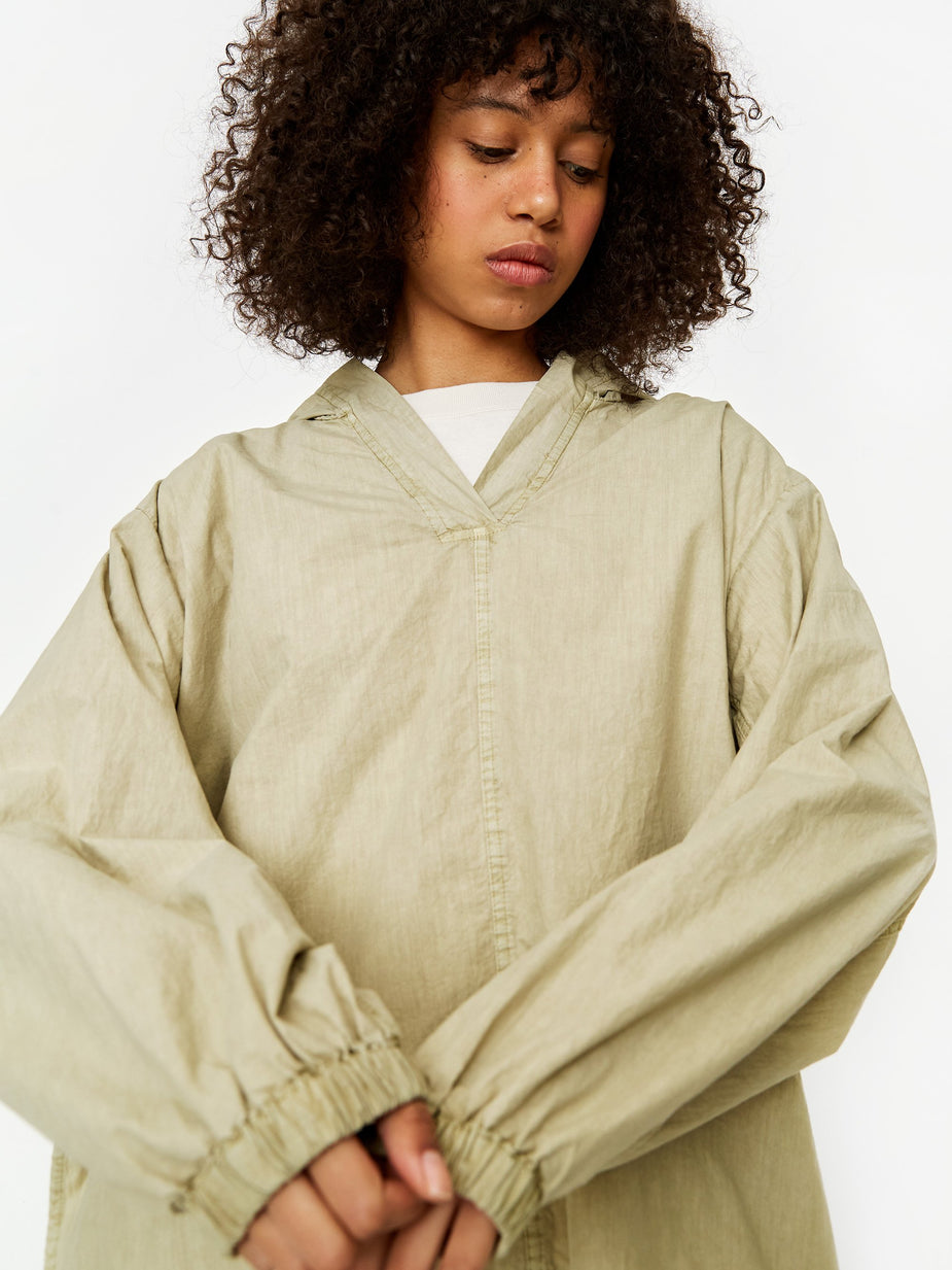 Stand Alone Stand Alone Oversized Hooded Top - Khaki - Neutrals