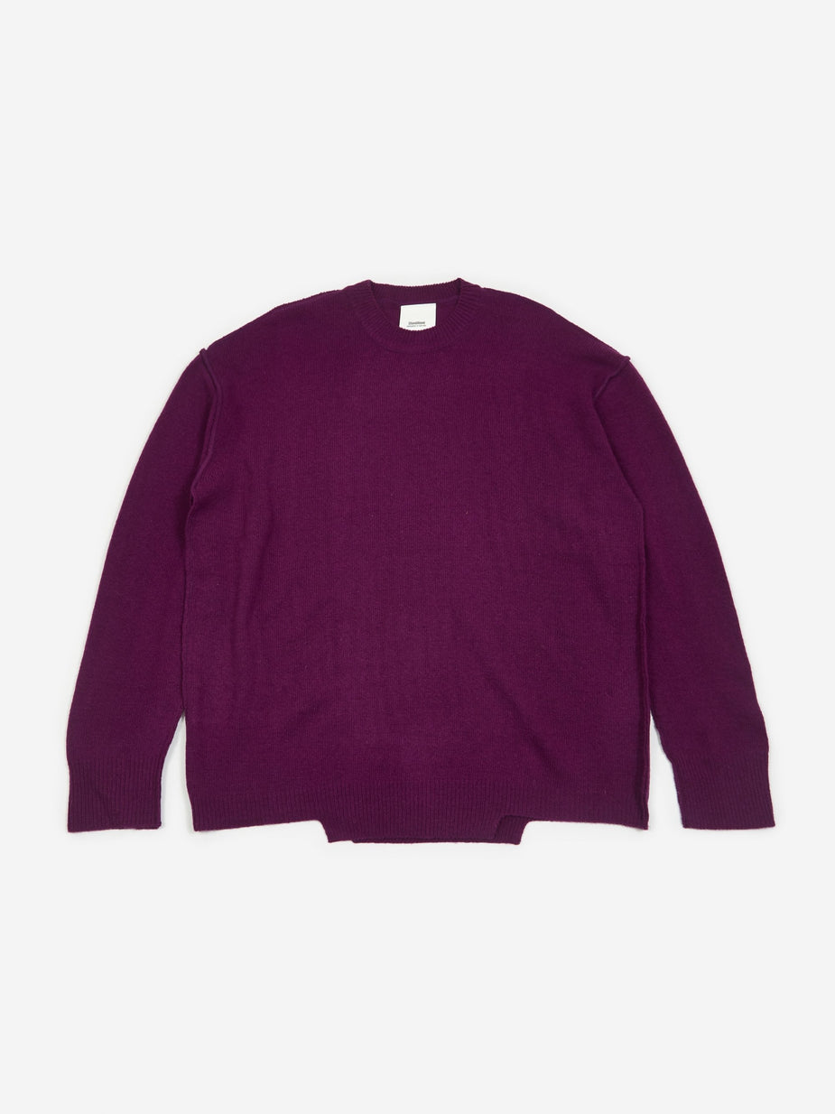 Stand Alone Stand Alone Oversized Knit Jumper - Purple - Purple