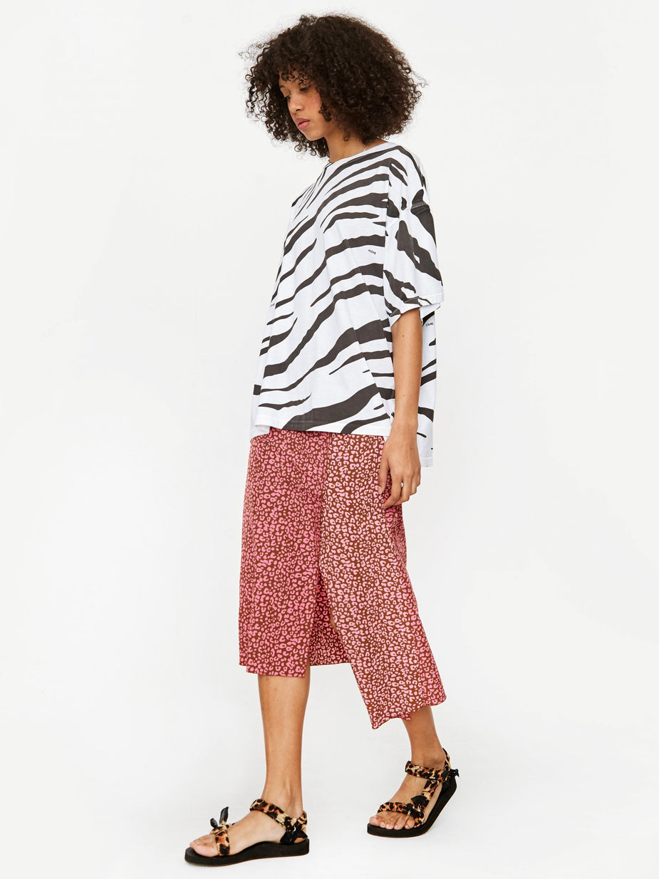 Stand Alone Stand Alone Skirt - Brown/Pink - Brown