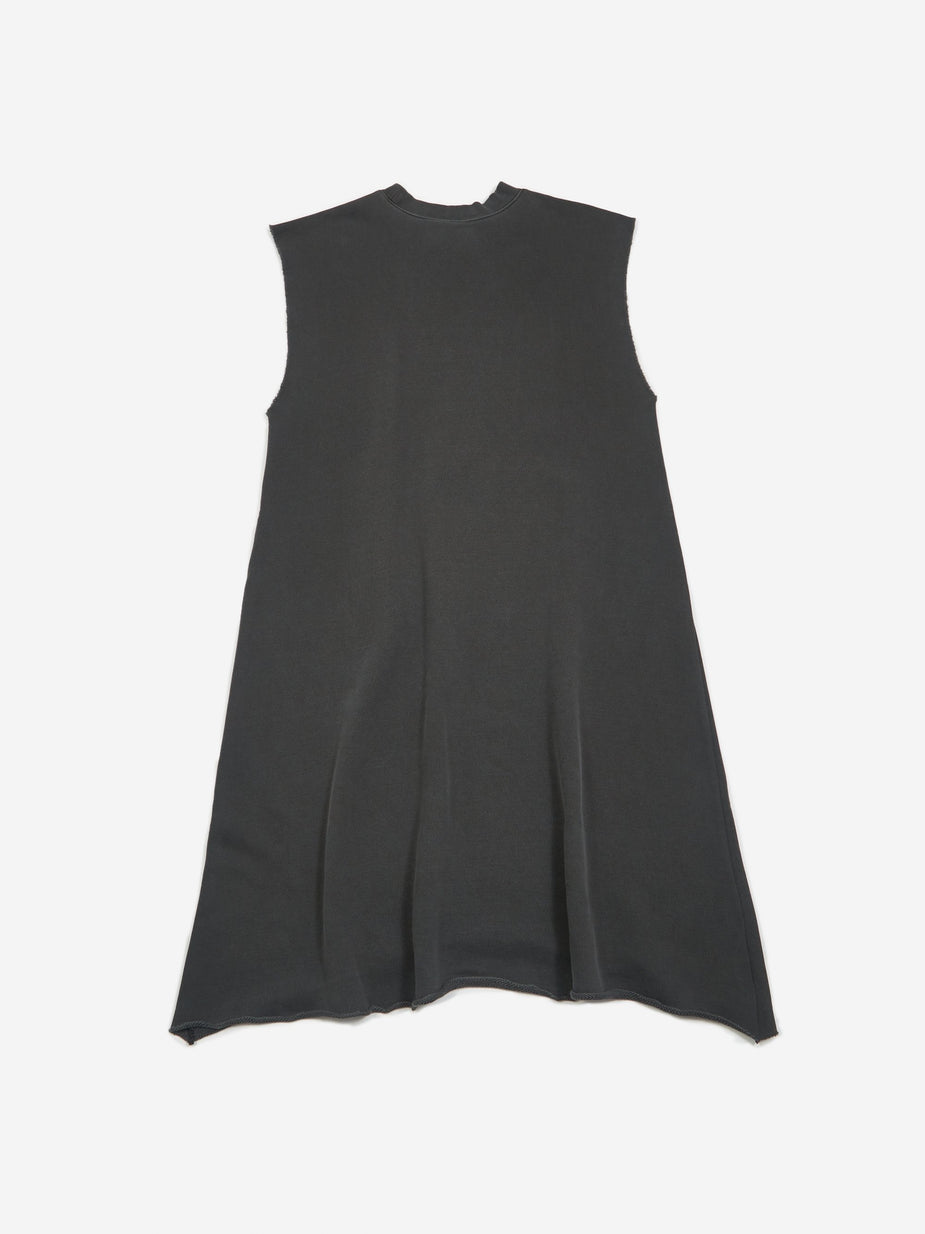 Stand Alone Stand Alone Sleeveless Pigment Dye T-Shirt Dress - Grey - Grey