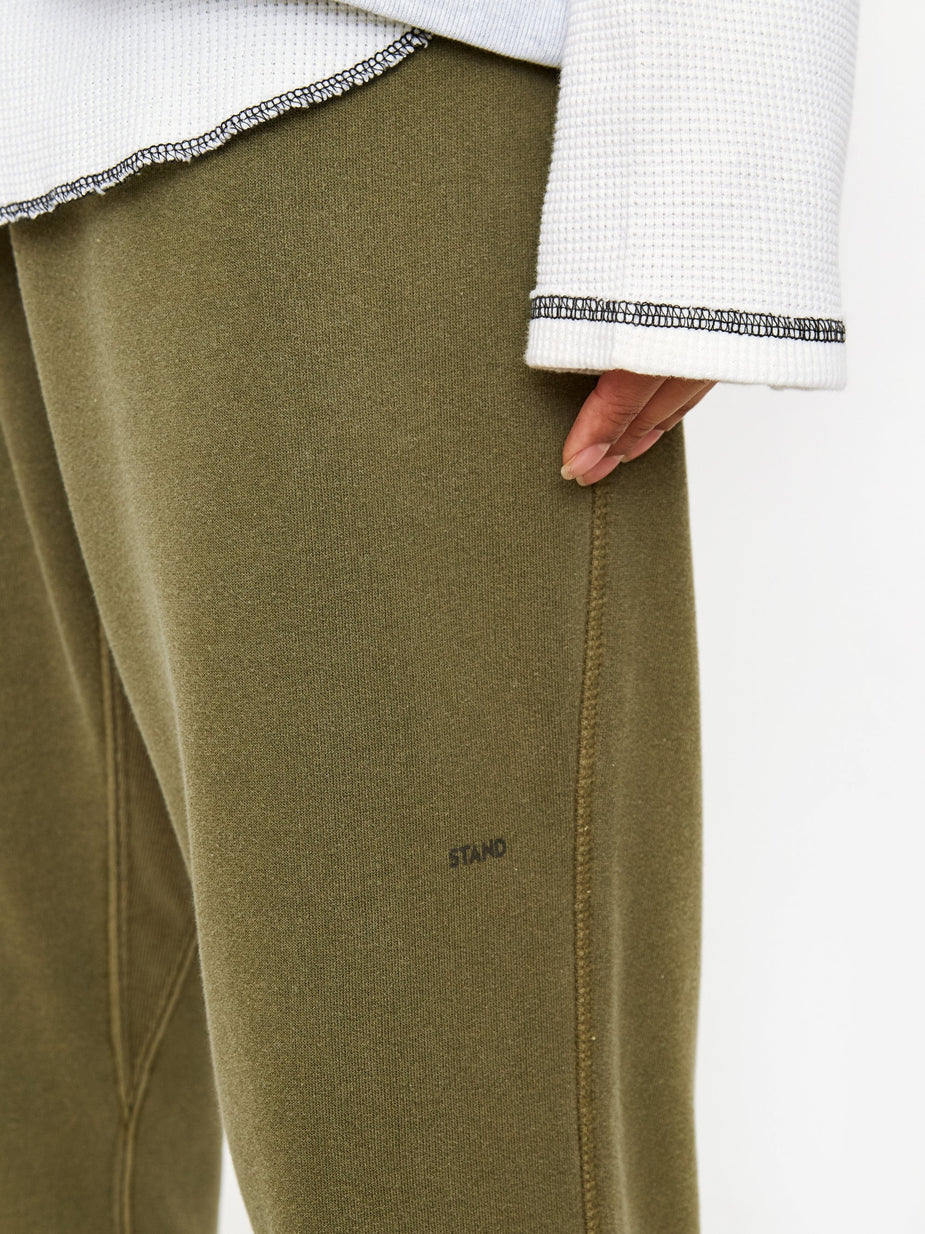 Stand Alone Stand Alone Sweatpant - Khaki - Neutrals