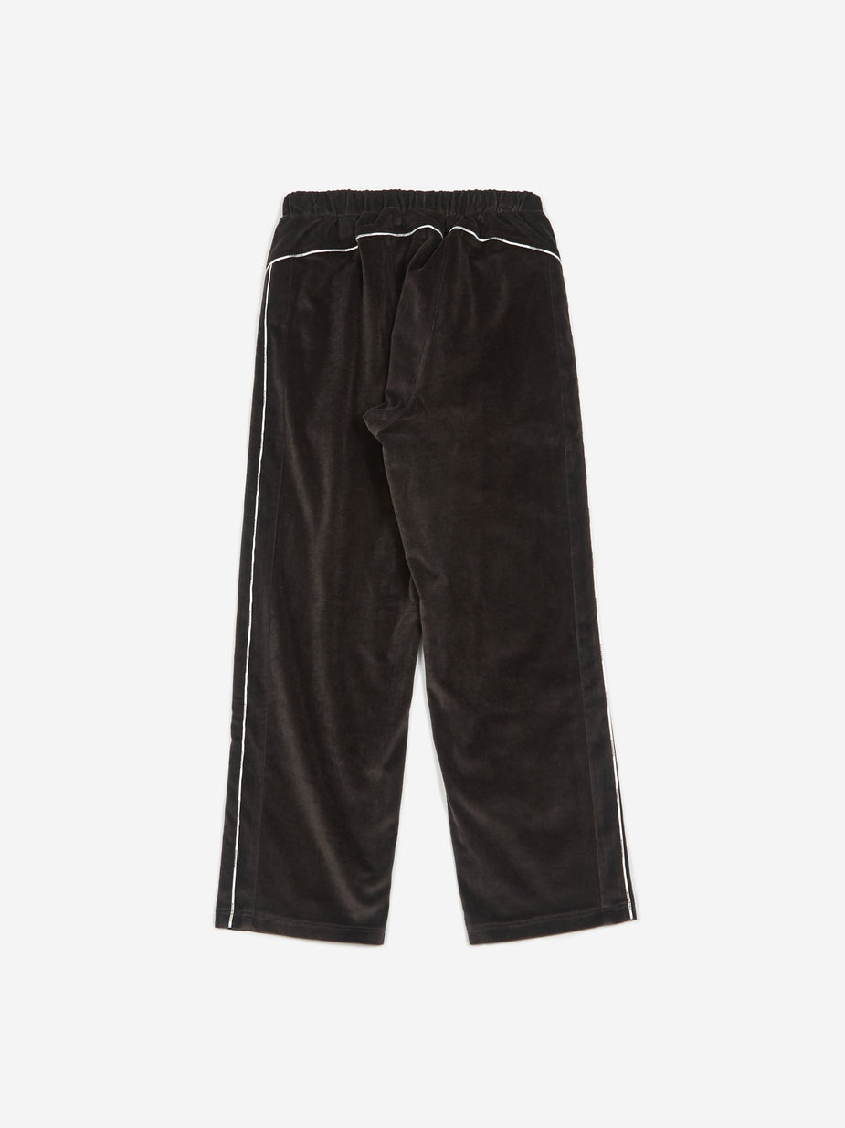 Stand Alone Stand Alone Velvet Loose Fit Trouser - Grey - Grey