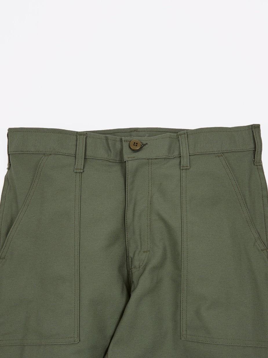 Stan Ray Stan Ray Taper Fit 4 Pocket Fatigue Trousers 8.5oz - Olive - Green