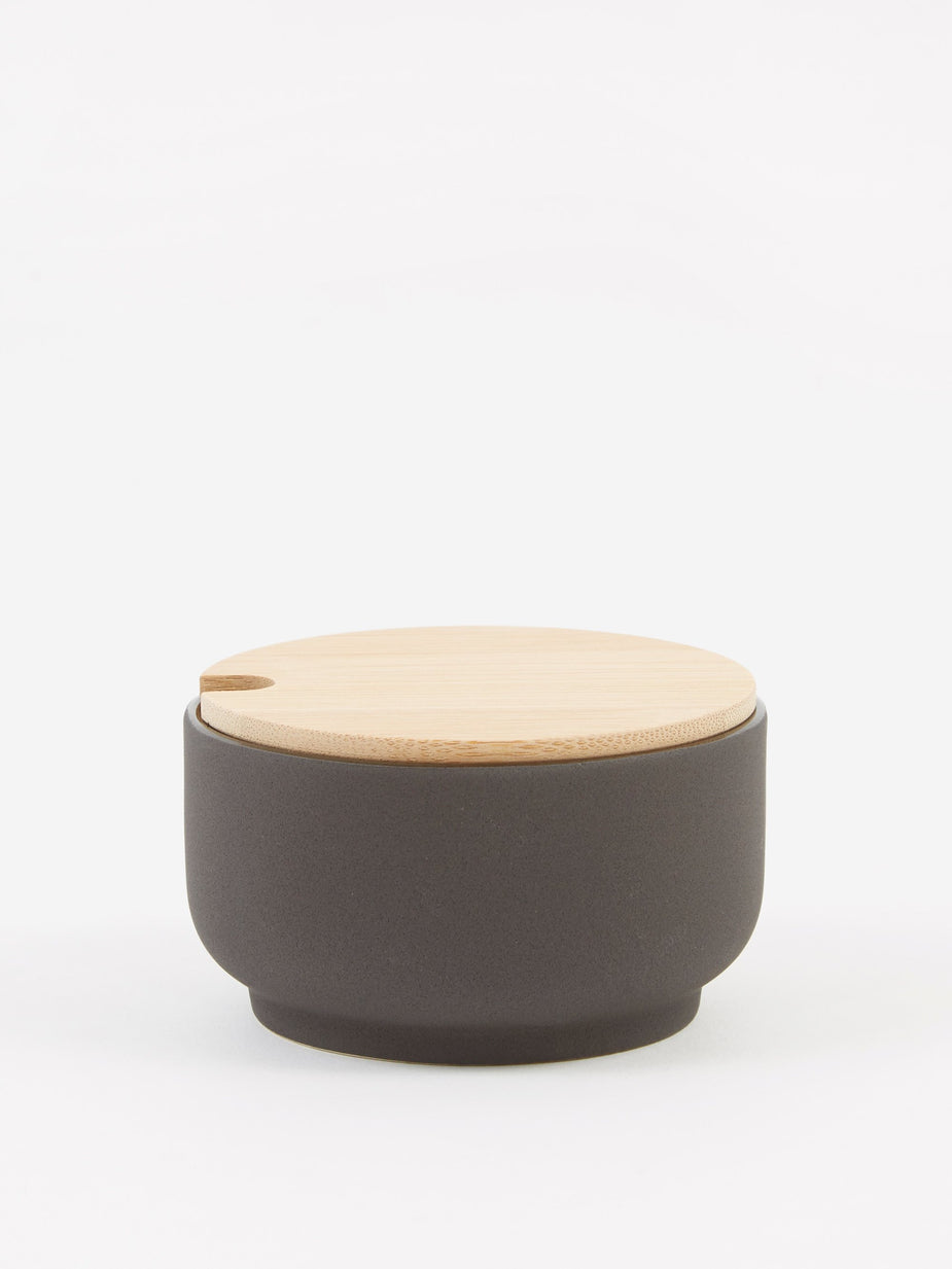 Stelton Stelton Theo Sugar Bowl - Black - Black