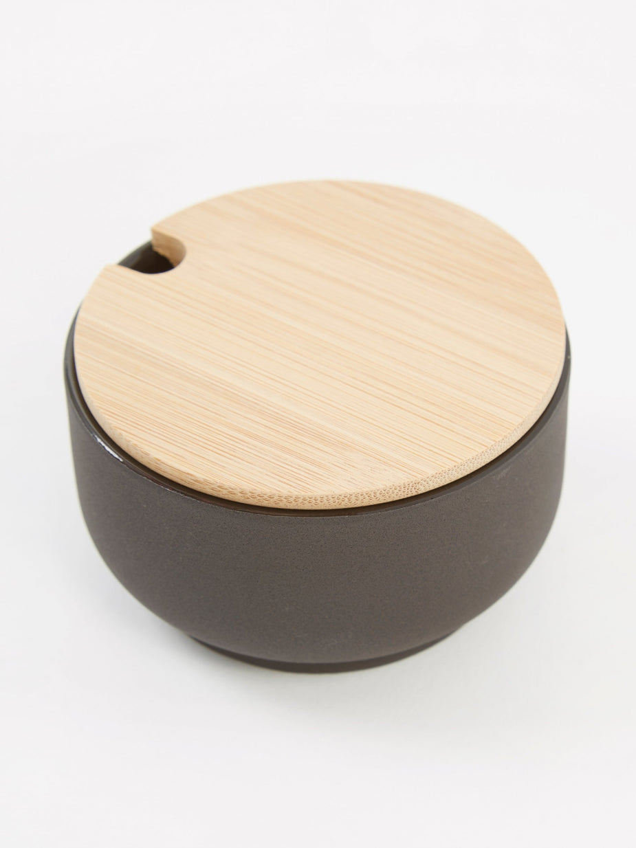 Stelton Stelton Theo Sugar Bowl - Black - Black