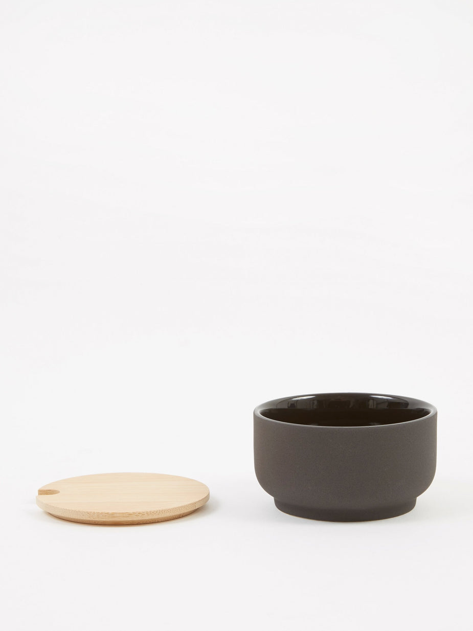 Stelton Stelton Theo Sugar Bowl - Black - Black