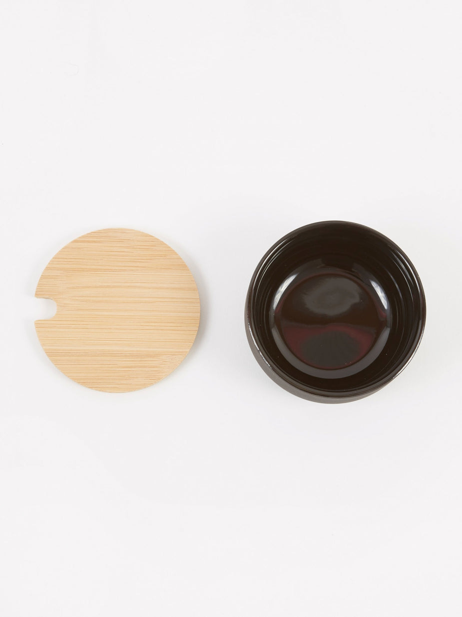 Stelton Stelton Theo Sugar Bowl - Black - Black