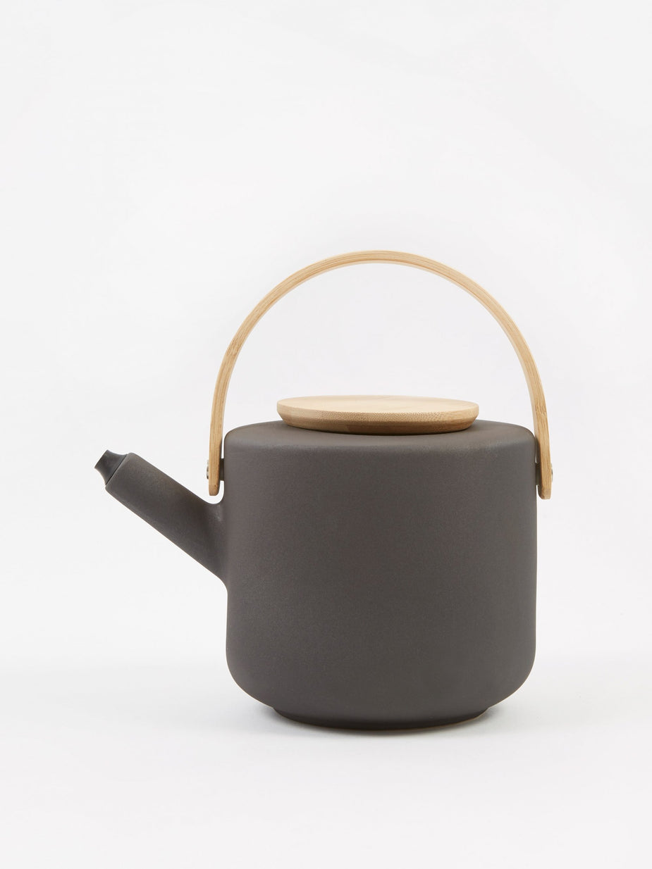 Stelton Stelton Theo Teapot - Black - Black