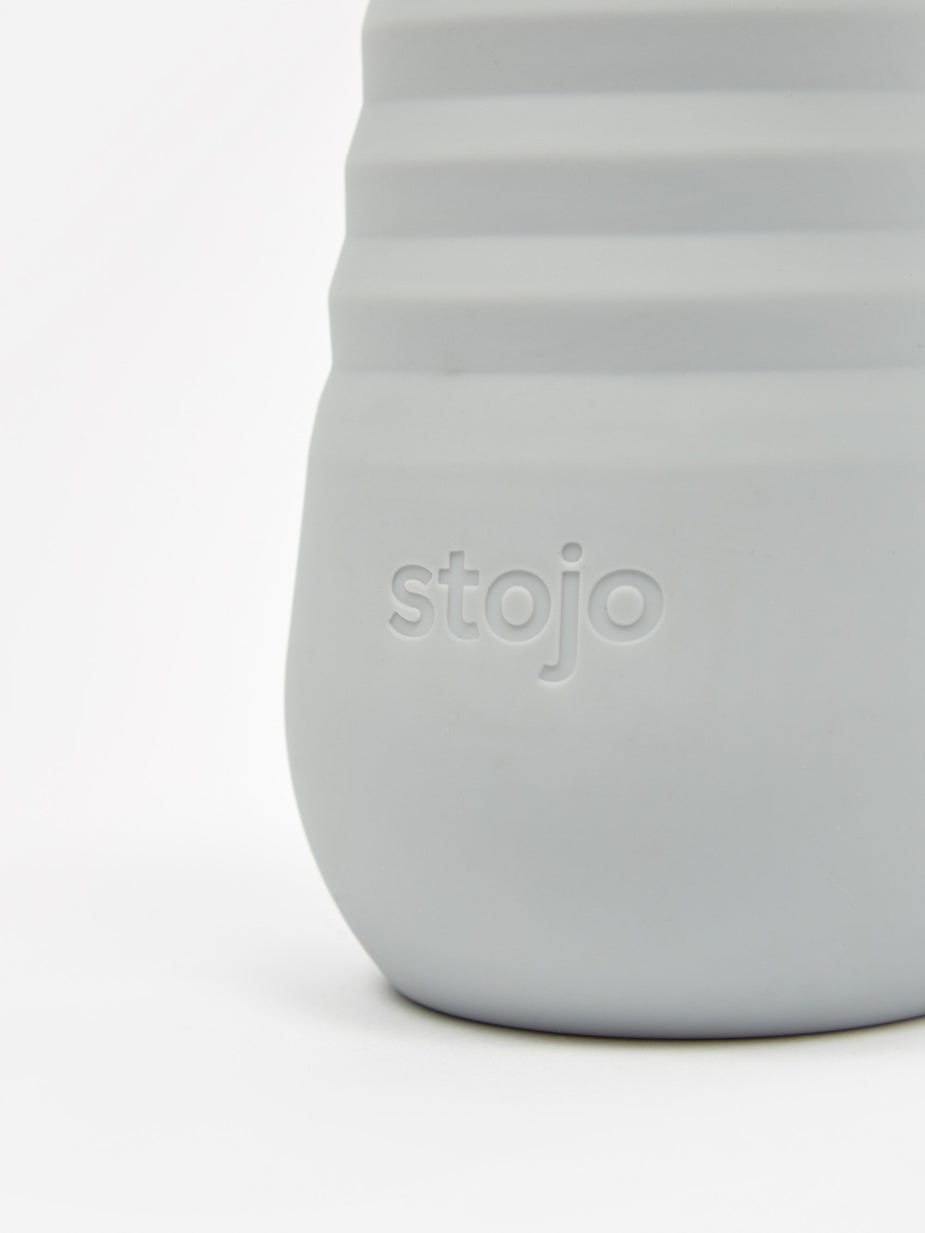Stojo Stojo Collapsable Silicone Bottle - Cashmere - Grey