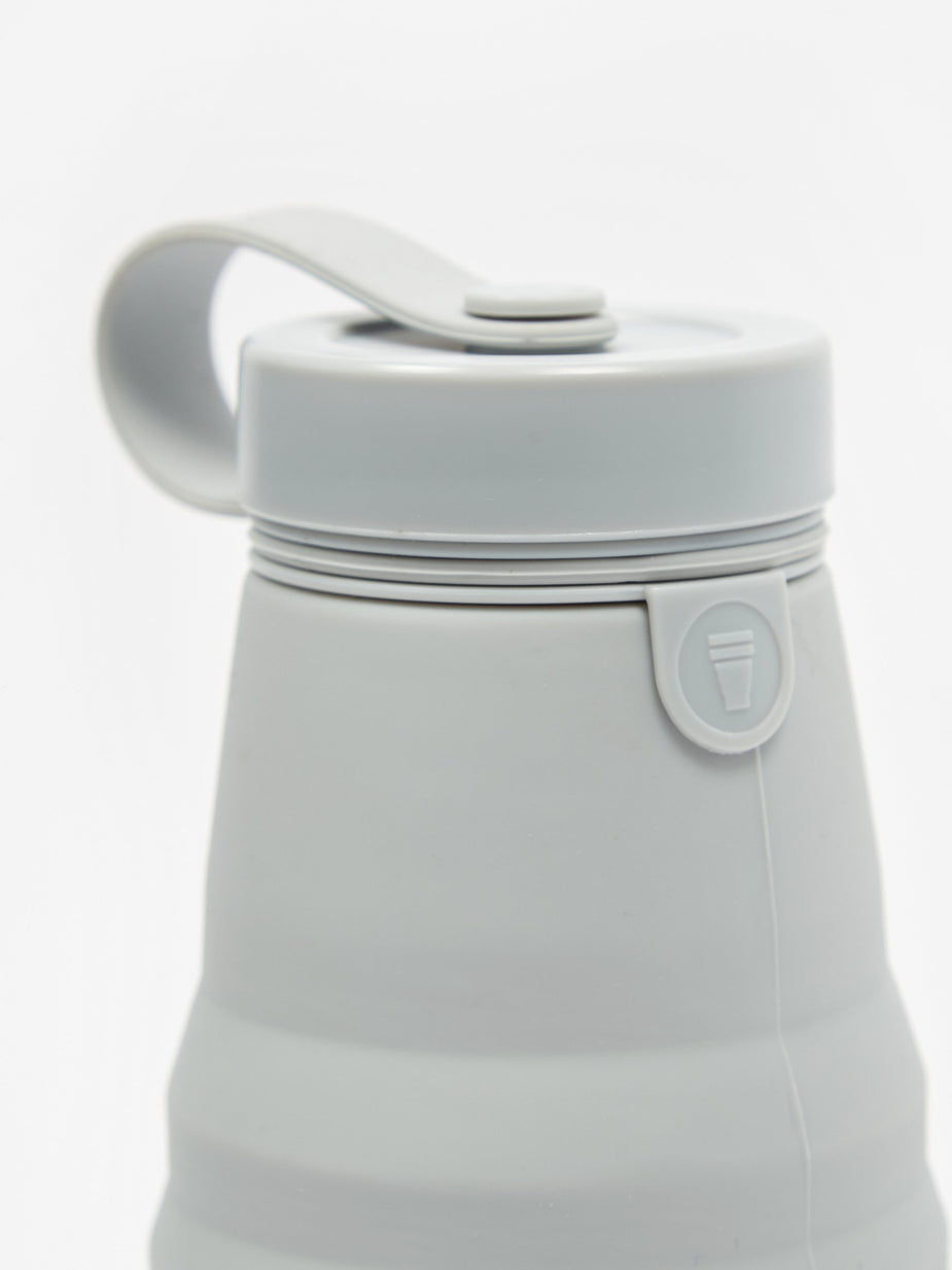 Stojo Stojo Collapsable Silicone Bottle - Cashmere - Grey