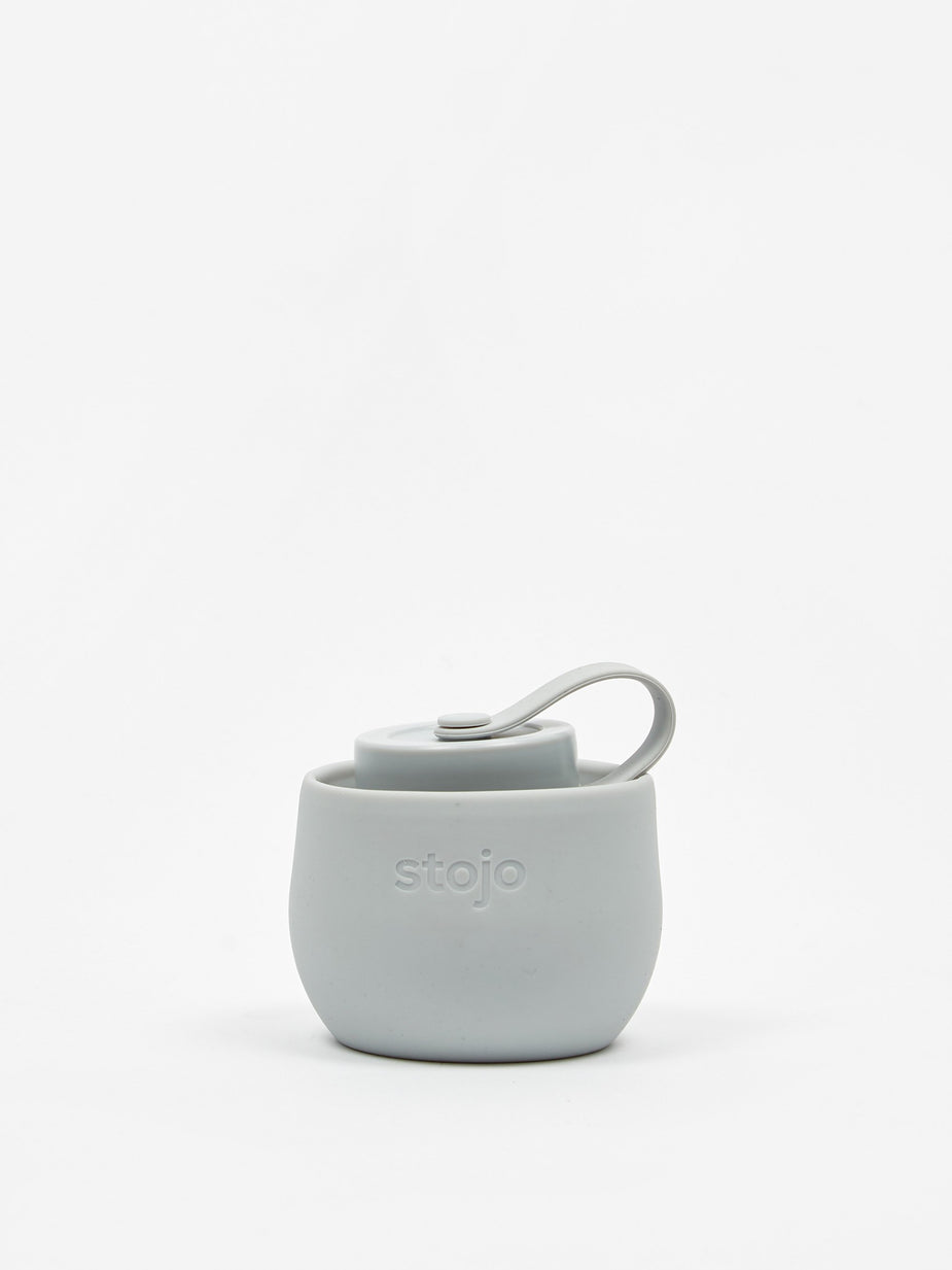 Stojo Stojo Collapsable Silicone Bottle - Cashmere - Grey