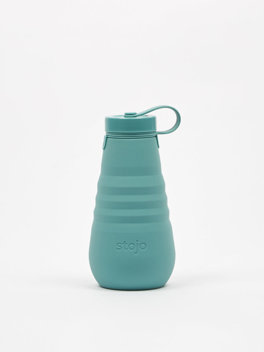 Stojo Stojo Collapsable Silicone Bottle - Eucalyptus - Green