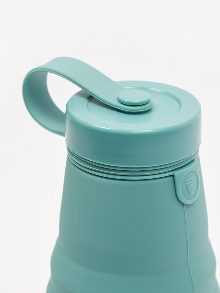 Stojo Stojo Collapsable Silicone Bottle - Eucalyptus - Green