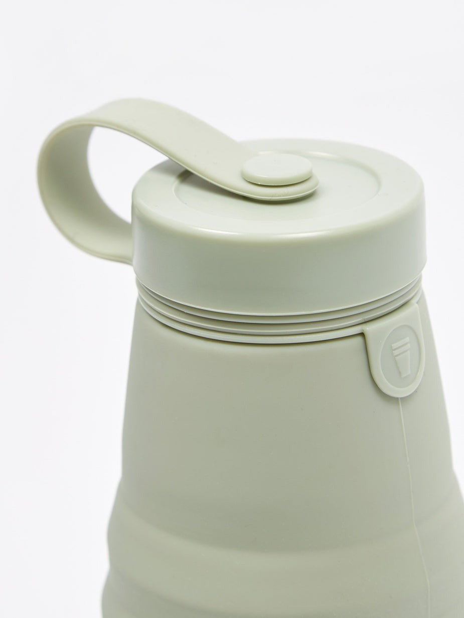 Stojo Stojo Collapsable Silicone Bottle - Sage - Green