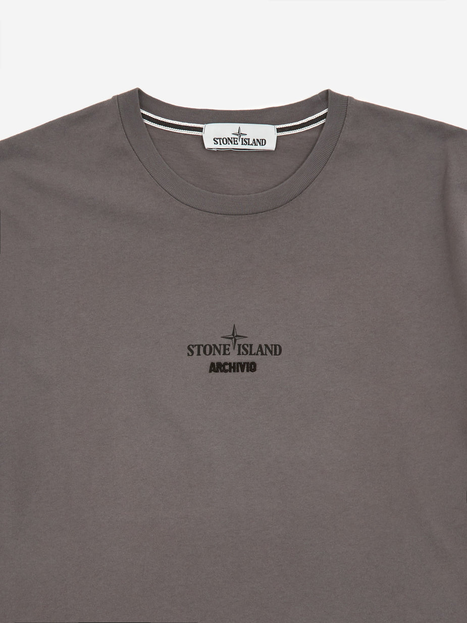 Stone Island Stone Island Archivio T-Shirt - Orange Red - Red