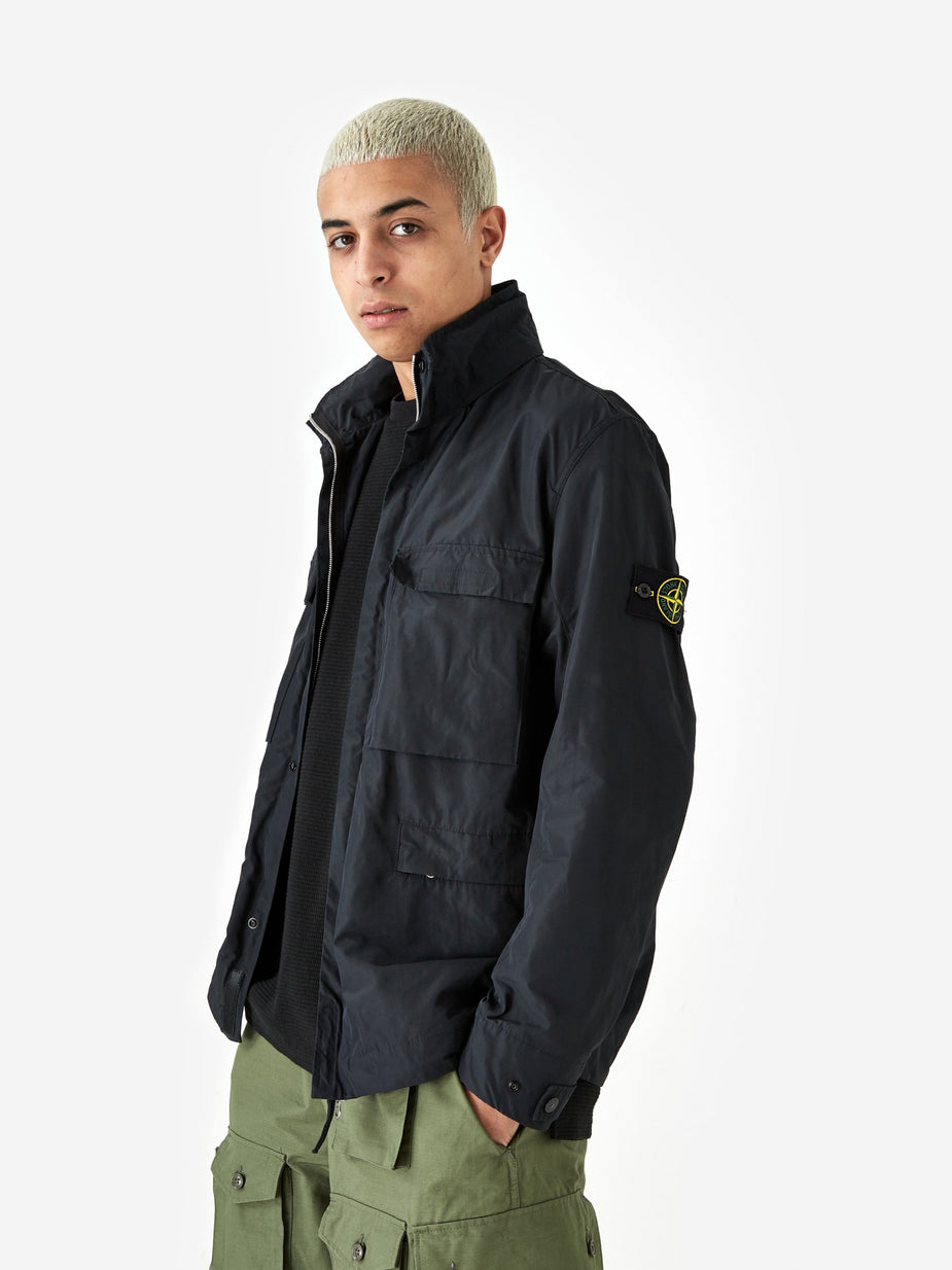 Stone Island Stone Island Micro Reps Jacket Short - Black - Black