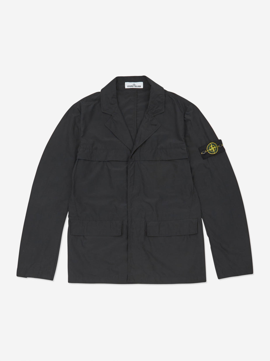 Stone Island Stone Island Mircro Reps Blazer - Black - Black