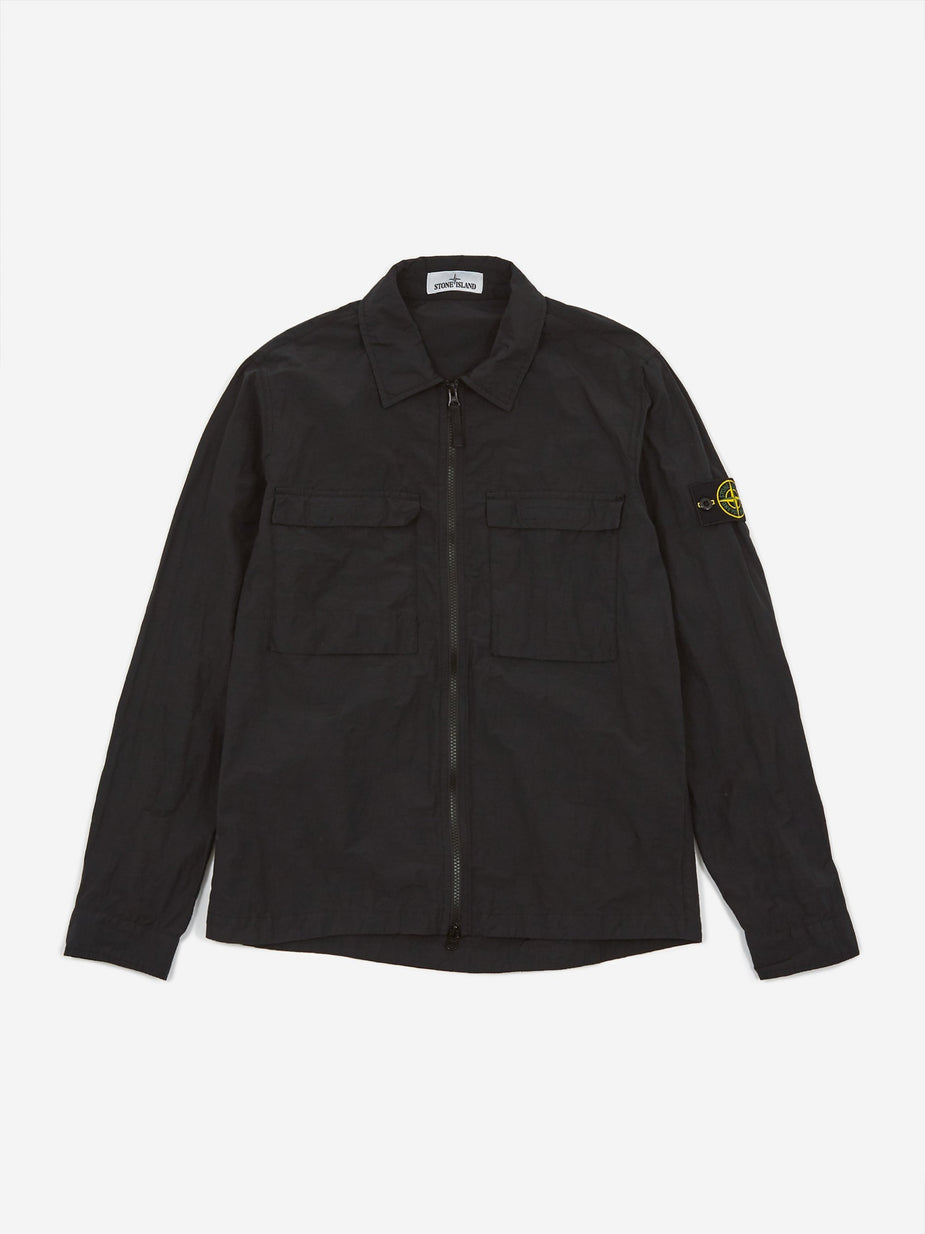 Stone Island Stone Island Naslan Light Tinto Cap Overshirt - Olive - Green
