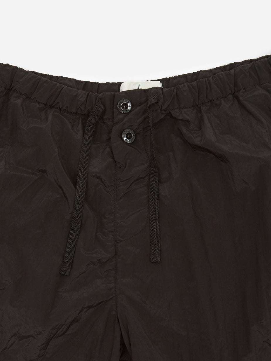 Stone Island Stone Island Nylon Metal Garment Dyed Short - Black - Black