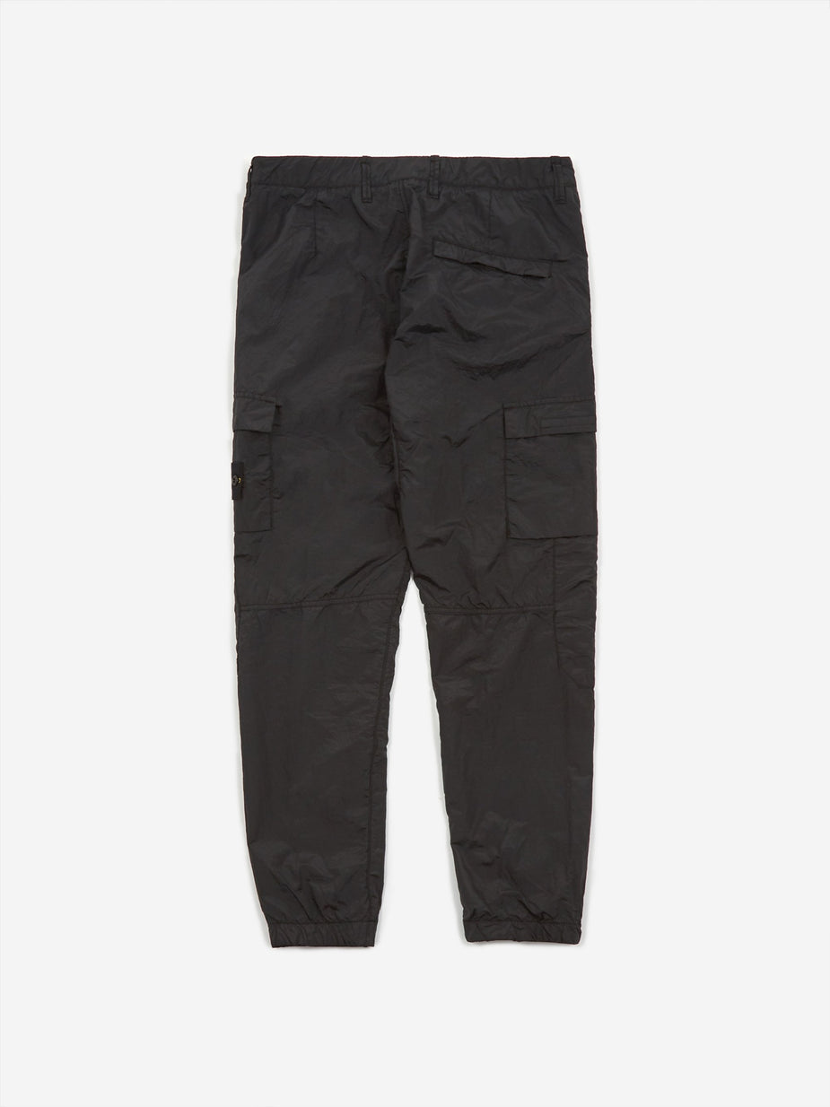 Stone Island Stone Island Seersucker Trouser - Black - Black